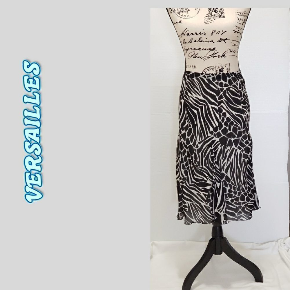 Beautiful animal print flared skirt - Picture 2 of 4